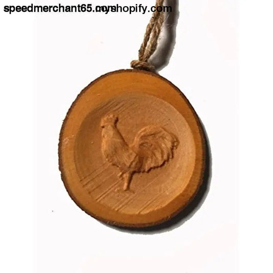 Rooster Christmas Ornament - Limited - handmade