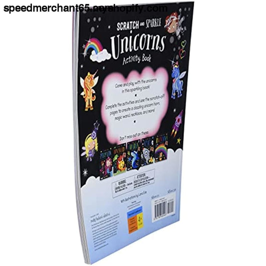 Scratch and Sparkle Unicorns Activity Book - Paperback >