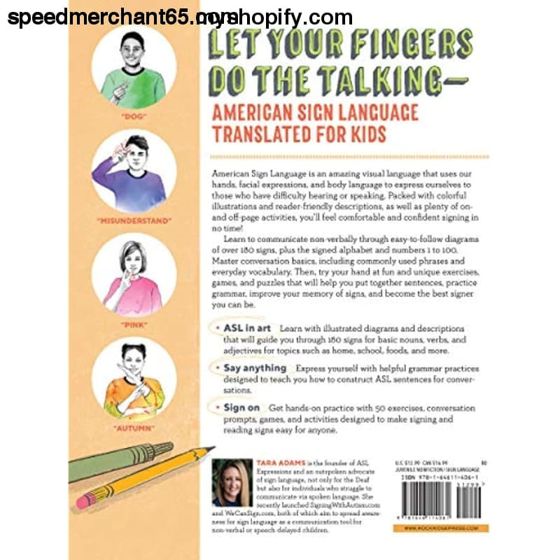 Sign Language for Kids Activity Book: 50 Fun Games