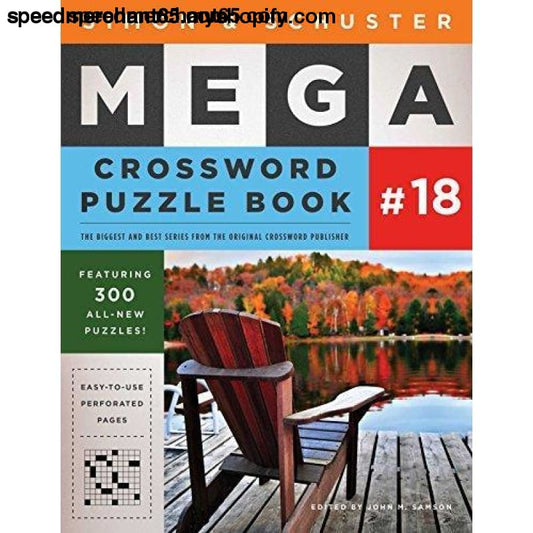 Simon & Schuster Mega Crossword Puzzle Book #18 (18) (S&S -
