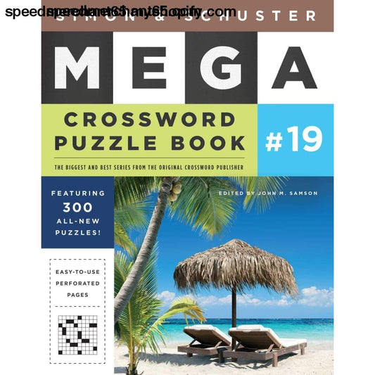 Simon & Schuster Mega Crossword Puzzle Book #19 (19) (S&S