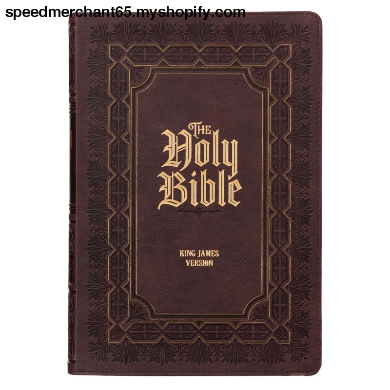 KJV Study Bible Large Print King James Version Holy Thumb