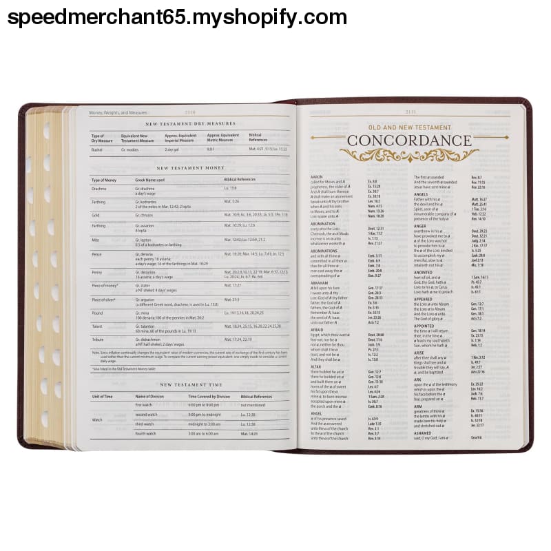 KJV Study Bible Large Print King James Version Holy Thumb