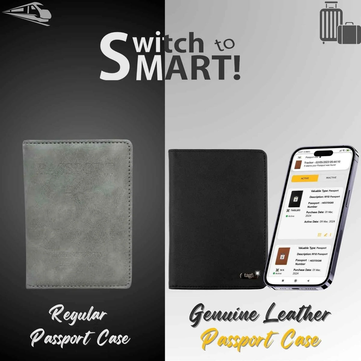 Genuine Leather Passport Case-1
