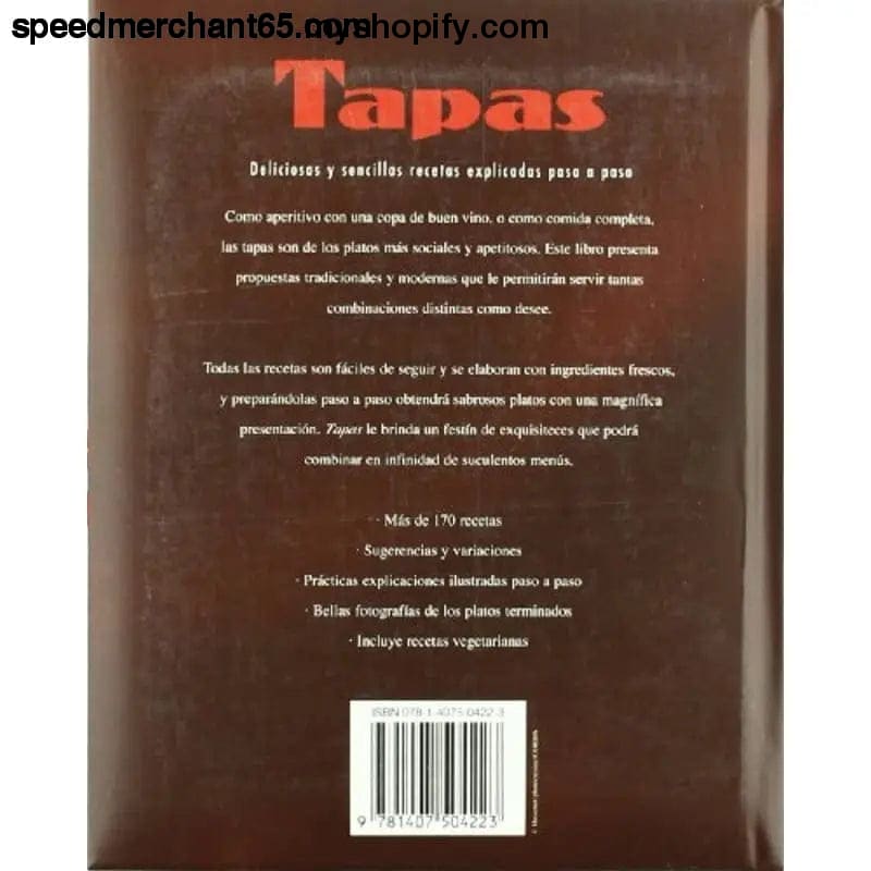 Tapas (Spanish Edition) Parragon - non-fiction