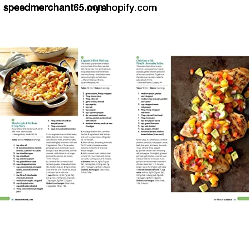 Taste of Home Light & Easy Weeknight Cooking: 307 Quick
