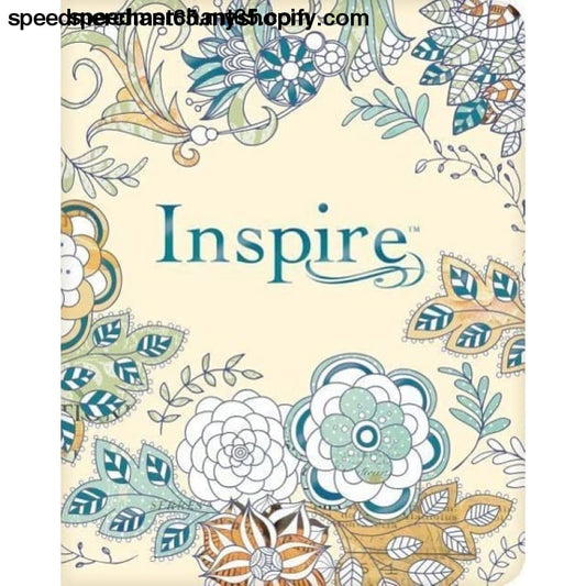 Tyndale NLT Inspire Bible (Softcover Aquamarine): Journaling