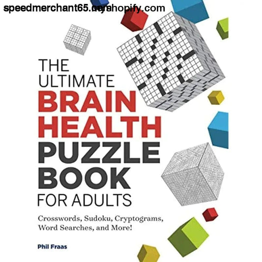 The Ultimate Brain Health Puzzle Book for Adults: Crosswords