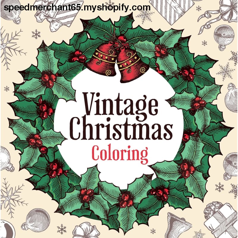 Vintage Christmas Coloring (Keepsake Book) - Collectibles >