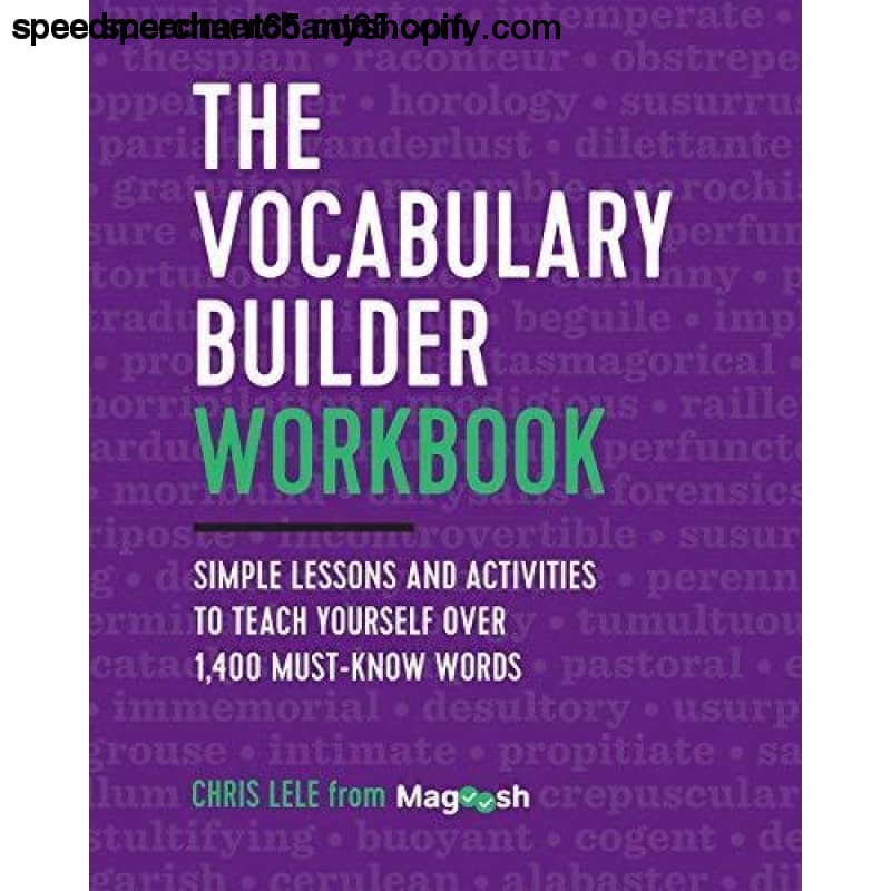 The Vocabulary Builder Workbook: Simple Lessons