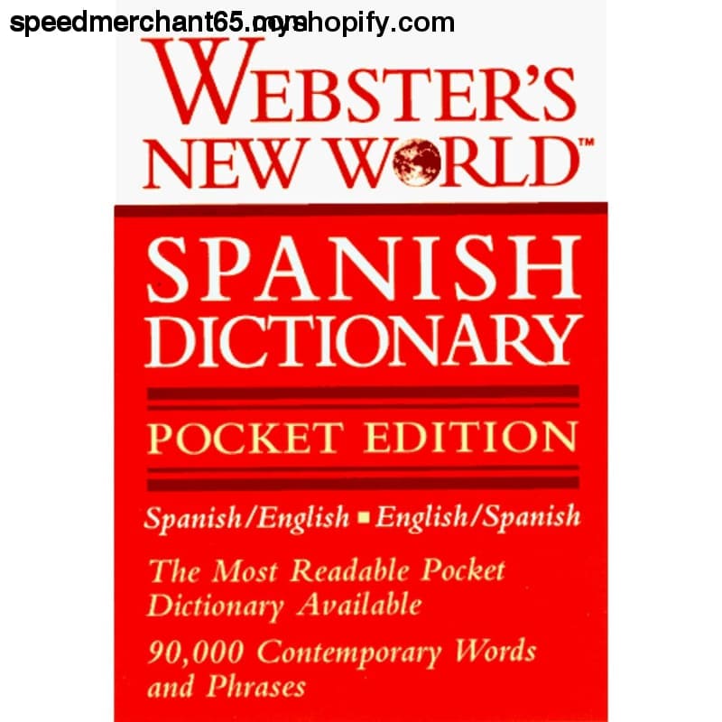 Webster’s New World Spanish Dictionary - Paperback > Books
