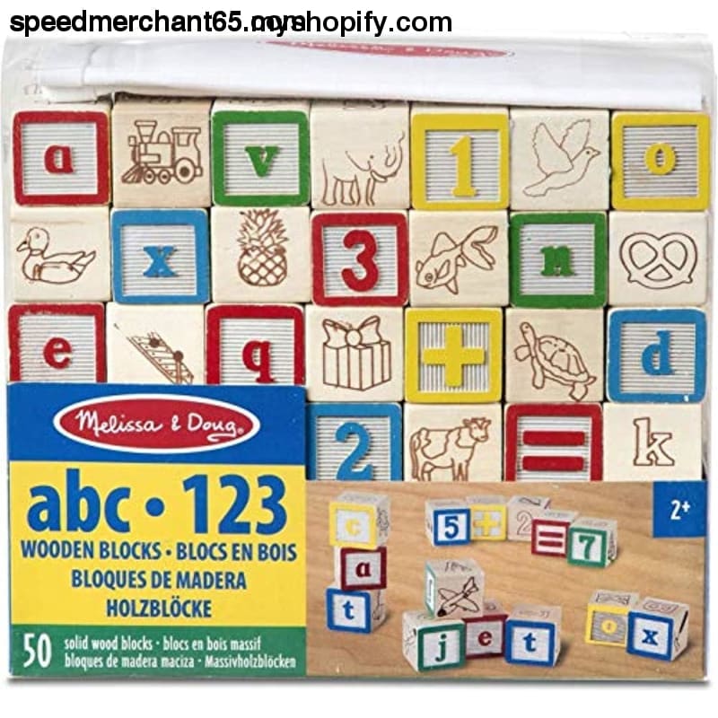 Wooden Abc/123 Blocks (Uc) - Books & Magazines > (ID: