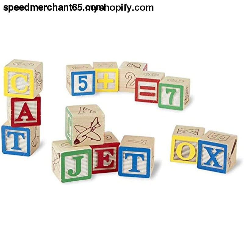 Wooden Abc/123 Blocks (Uc) - Books & Magazines > (ID: